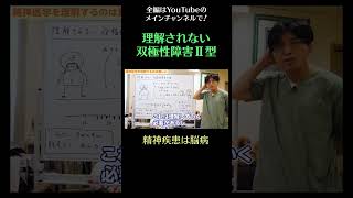 理解されない双極性障害Ⅱ型20／精神疾患というのは脳病