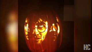 Pumpkin carver creates 'Nightmare Before Christmas', Harry Potter', other spooky Halloween scenes