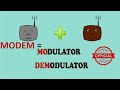 Modem - What is a modem | How Does Modem work | modulation | modulator | what is modem