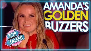Amanda Holden's GOLDEN BUZZERS on Britain's Got Talent | Top Talent