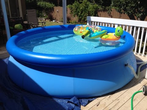 easy set inflatable pool