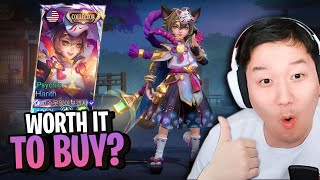 How much is Harith New Skin Phychic? Gameplay and Review | Mobile Legends