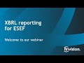 XBRL ESEF reporting: basic XBRL explained and tools demo