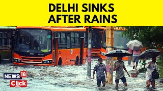 Delhi Rain Today | Lutyens' Delhi & VVIP Areas Severely Waterlogged After Heavy Rains | Delhi News