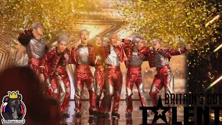 Cyberagent Legit Dance Group Golden Buzzer  Performance | Britain's Got Talent 2