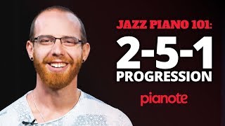The 2-5-1 Chord Progression (Jazz Piano For Beginners)