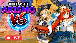 🔴 O PIOR ABISMO QUE VOCÊ VERÁ HOJE!! ✨ Abismo 4.7 - Live de Genshin Impact