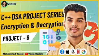 🚀 C++ Encryption & Decryption Project | Caesar Cipher Full Tutorial + Source Code 🔐