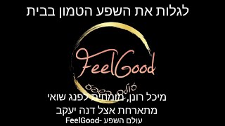 לגלות את השפע הטמון בבית- עם מיכל רונן, מומחית לפנג שואי / דנה יעקב FeelGood עולם השפע