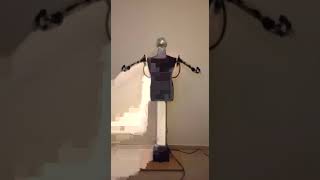 dancing disco ball robot - Mimoks humanoid