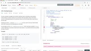LeetCode - 278 First Bad Version - Python