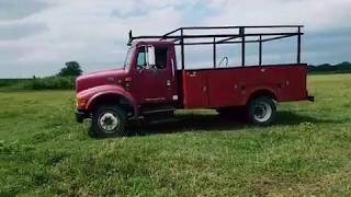 1998 Navistar International Model 4700 Service/Utility Truck