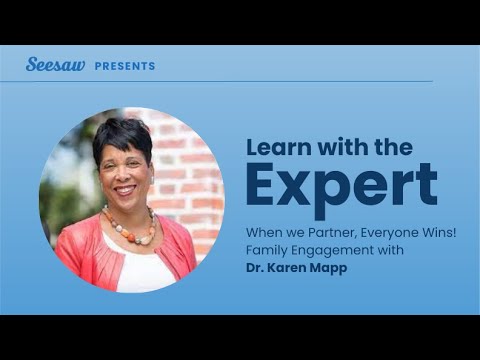 Learn with the Expert: Family Engagement in Education with Dr. Karen Mapp