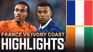 France vs Ivory Coast Extended Highlights 🌎🏆 International Friendly