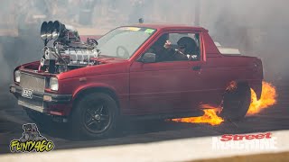 CRAZY SUZUKI MIGHTY BOY BURNOUT