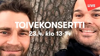 Vantaan Viihdeorkesterin muusikoiden toivekonsertti 23.4.