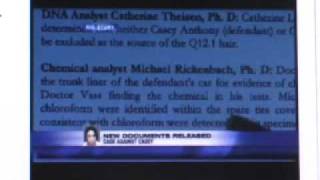 MORE CASEY ANTHONY DOCUMENTS RELEASED