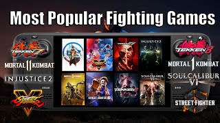 Most Popular Fighting Games on Steam Deck | Test & Gameplay