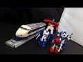 ep. 110 takara tomy transformers masterpiece mpg 01 trainbot shouki unboxed and transformed