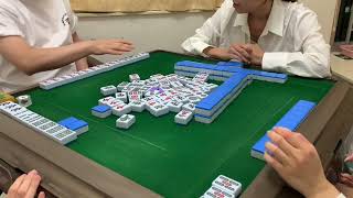 Mahjong113. 廣東牌10番512有花🀄️新戰局四回之一：基本廣東牌常識竟然仲有人唔知，需要到自己再摸牌後才可解除過水，否則當詐胡處理。