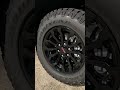 should the tires on the 2023 gmc sierra 1500 at4x be bigger