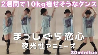 【ダイエット】2週間で10kg痩せそうなダンスを30分間踊り続けてみた②【夜光性アミューズ】