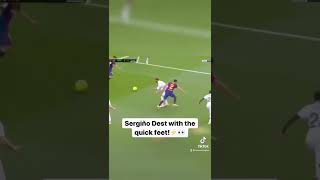 Sergino Dest vs Real Madrid 🔥