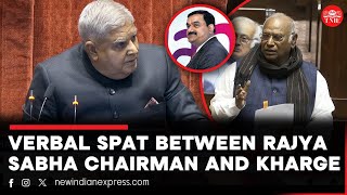 Adani bribery allegations spark heated exchange between Rajya Sabha Chairman Dhankhar and LoP Kharge