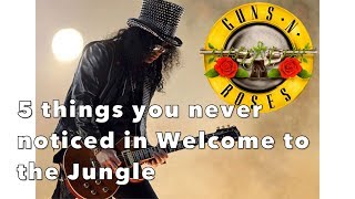 5 Hidden Licks Slash plays in Welcome to the Jungle (Guns n' Roses)! Weekend Wankshop 208
