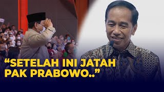 Jokowi Cerita Dua Kali Menang Pilpres: Setelah Ini Jatahnya Pak Prabowo