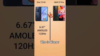 Vivo T3 5G vs IQOO Z7 Pro