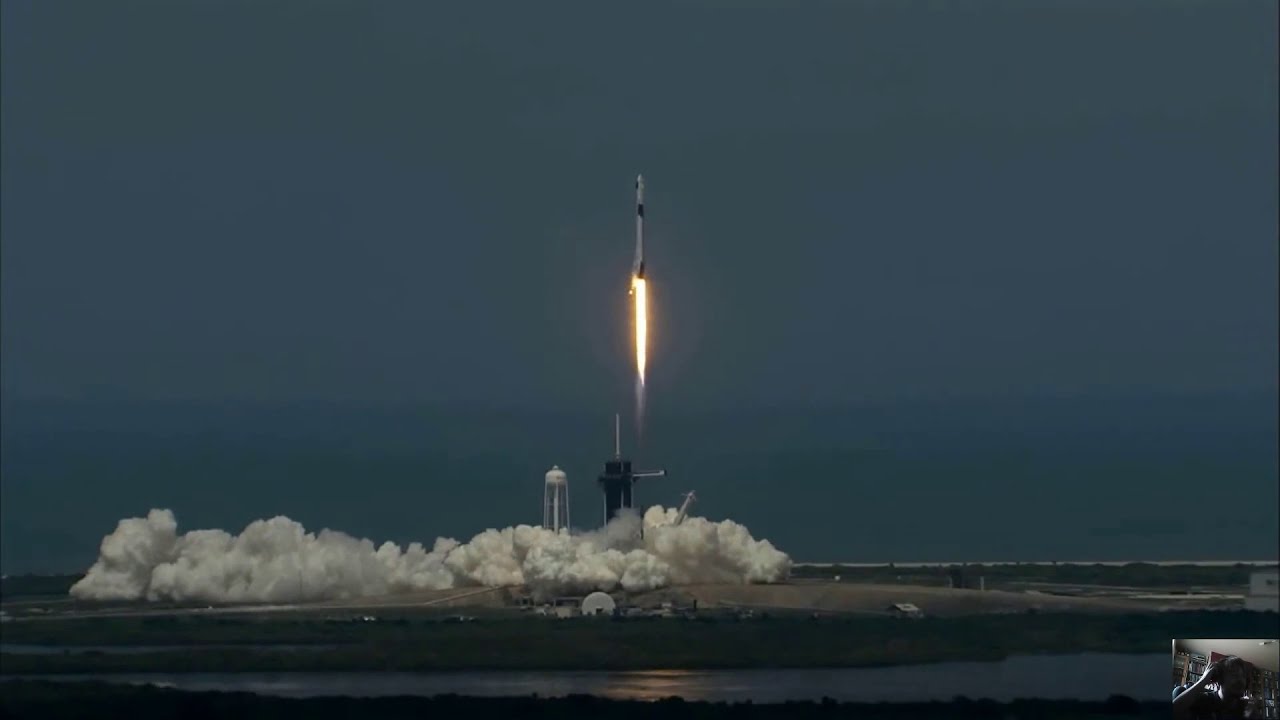 SpaceX Crew Dragon Demo-2 Launch On A Falcon 9 - YouTube