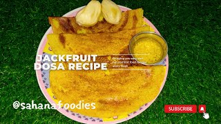 Crispy dosa from raw jackfruit | ಹಲಸಿನ ಕಾಯಿ ದೋಸೆ | Jackfruit Dosa In Kannada