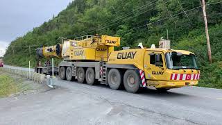 TRUCK SPOT QUÉBEC - Route 132 Km 978 - Big Crane Going Down