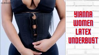 YIANNA Women Latex Underbust Waist Training | Amazon