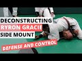 Deconstructing Ryron Gracie Side Mount, defense and control.