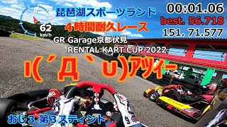 (3/4)初めましての琵琶湖スポーツランドで耐久レースに出場してみた⊂⌒~⊃｡Д｡)⊃