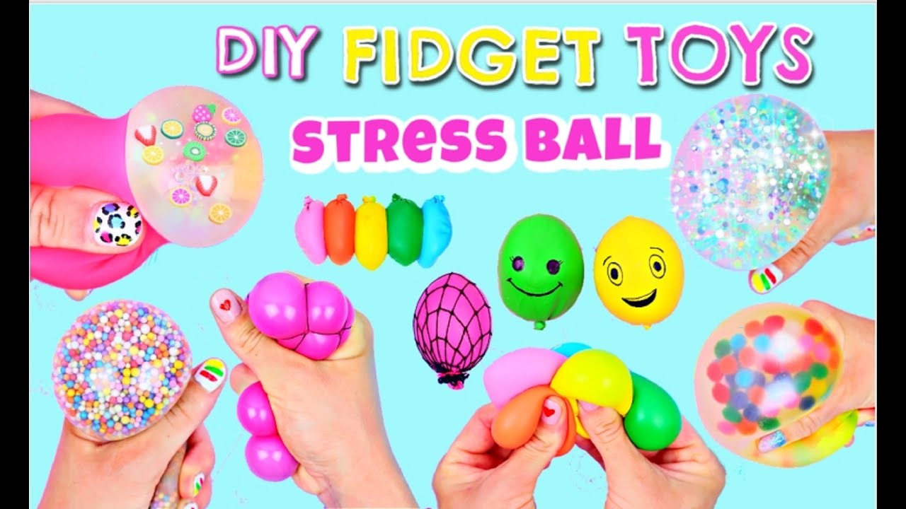 7 DIY FIDGET TOYS - Stress Balls Fidget Toy Compilation - Viral TikTok ...