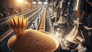 Inside a Modern Wheat Flour Factory – Milling Grains for the Global Bakery Industry
