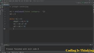 Python: Reverse Lists, Integers and Strings