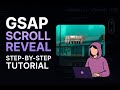 GSAP Scroll Effects Tutorial | How to Animate Images on Scroll