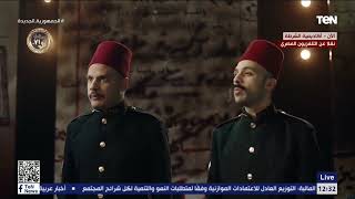 السيسي يشاهد مسرحية "قد المسؤولية" عن بطولات وتضحيات الشرطة بطولة أحمد بدير ونجوم الفن