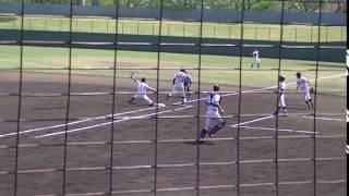 【橘学苑 高波直生】2017年4月29日 神奈川県春季大会 準々決勝vs東海大相模 山田翔斗 第1打席