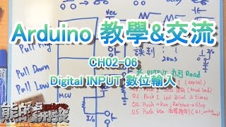 ARDUINO LESSON CH02-06 Digital INPUT