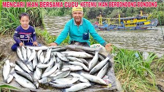 MENCARI IKAN BERSAMA CUCU KETEMU IKAN BERBONDONG BONDONG.