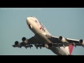 【yokoso japan】 japan airlines jal boeing 747 400 @ narita 【ja8916】