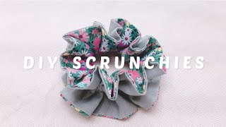 How to make a scrunchie / fast and easy tutorial