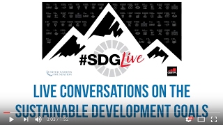 #SDGLive - Conversations on the Global Goals