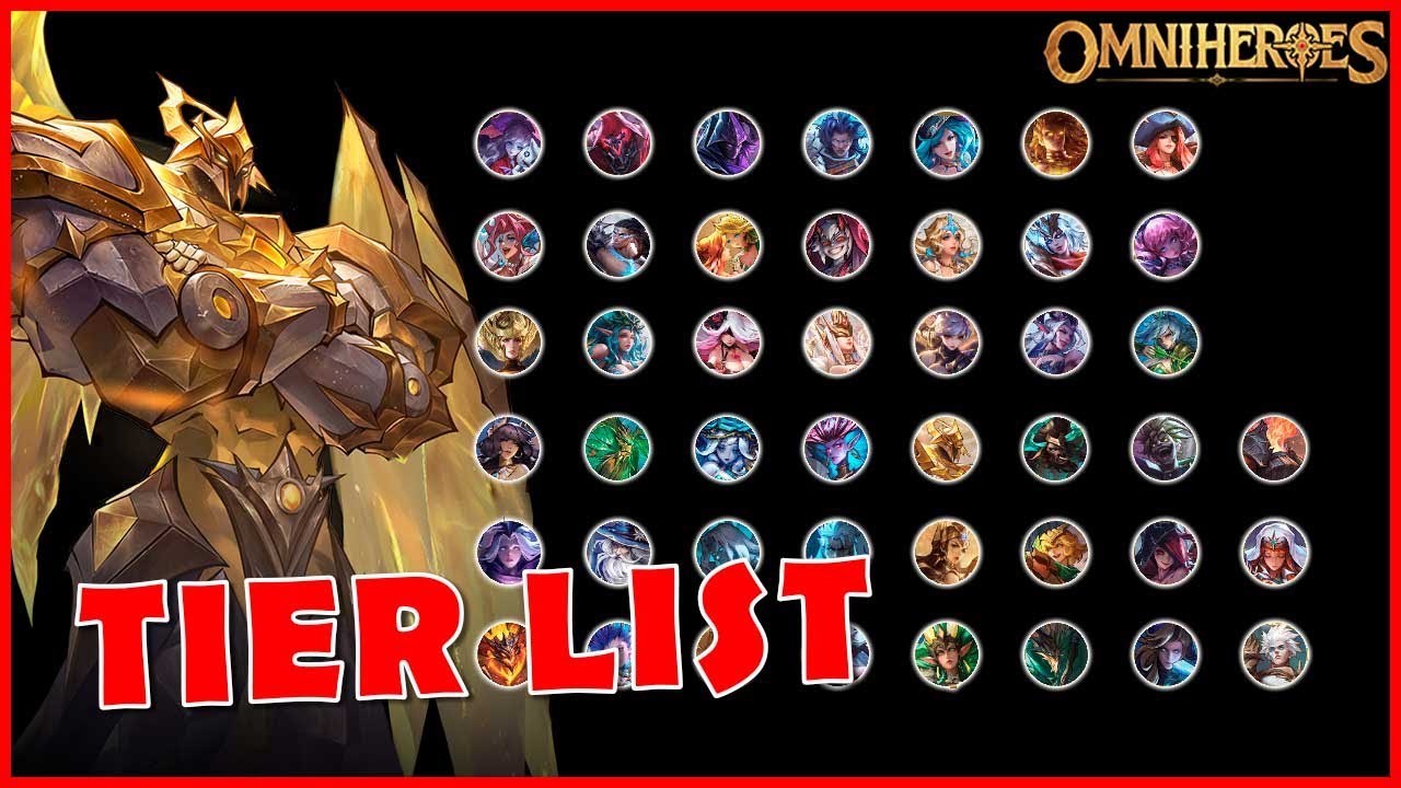 OMNIHEROES TOP TIER LIST OMNI HEROES - YouTube