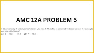 AMC 12A 2024 PROBLEM 5